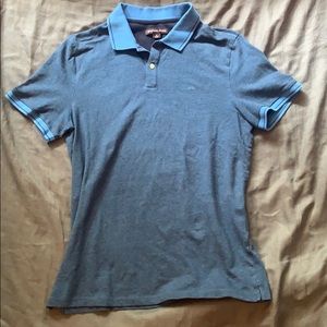 Michael Kors Short Sleeved Blue Polo